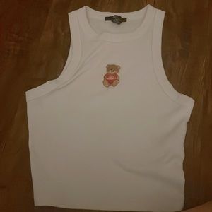 Teddy bear tank top